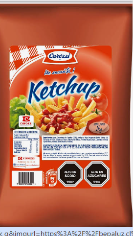 KETCHUP CAROZZI 1-KG