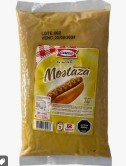 MOSTAZA CAROZZI KG