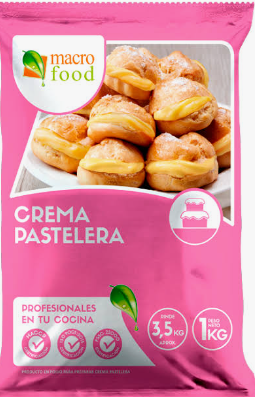 CREMA PASTELERA MACRO FOOD 1K