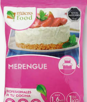 MERENGUE MACRO FOOD 1KG