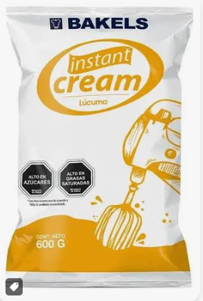 CREMA LUCUMA BAKELS INSTANT 600 GR