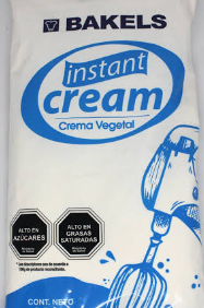 CREMA CHANTILLY BAKELS INSTANT CREAM