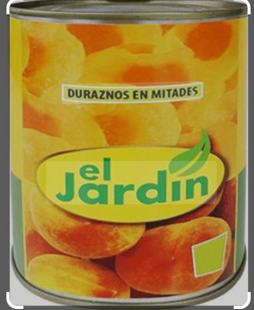 DURAZNOS MITADES 820 GR