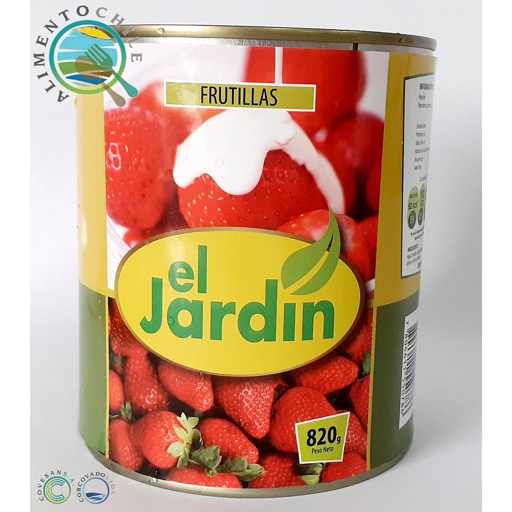 FRUTILLAS EN CONSERVAS EL JARDIN 567 G