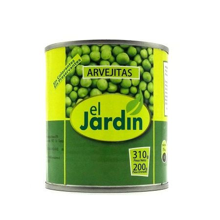 ARVEJITAS EL JARDIN 310G