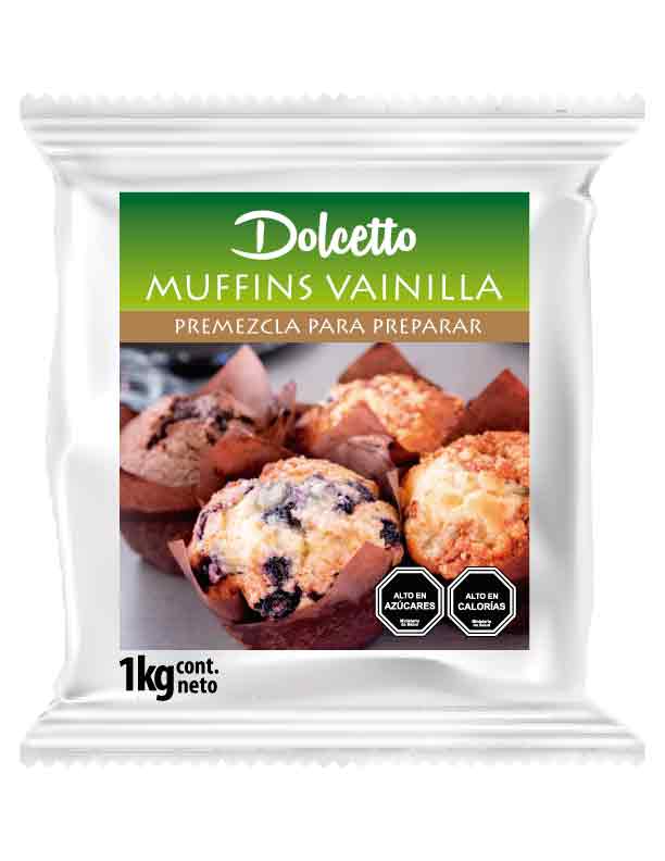 MUFFIN VAINILLA 1K DOLCETTO