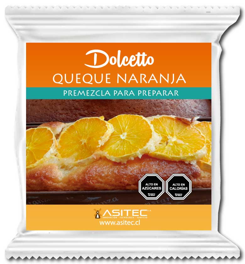 QUEQUE NARANJA DOLCETTO