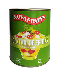 COCKTAIL FRUTAS 820GR NOVAFRUTA
