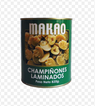 CHAMPIÑON LAMINADO 820GR