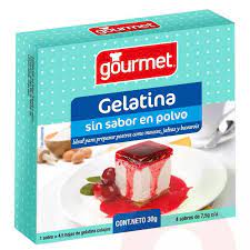 GELATINA SIN SABOR GOURMET