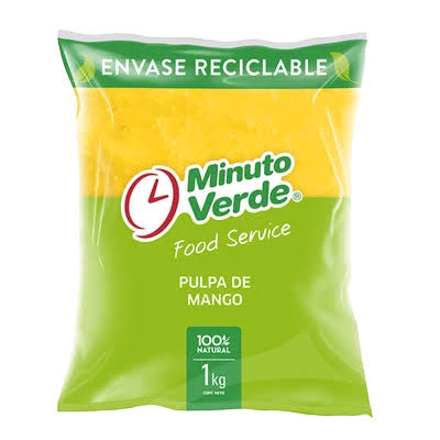 [0] PULPA DE MANGO MINUTO VERDE 1KG