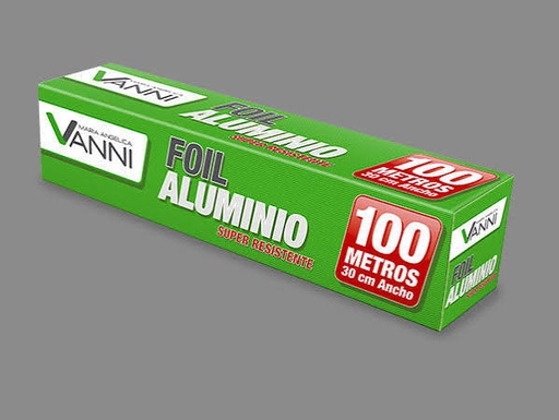 [0] ROLLO ALUMINIO 100 MT FOIL