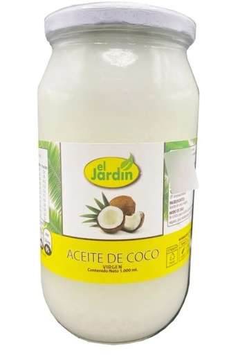 ACEITE DE COCO EL JARDIN LITRO