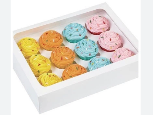 CAJA MINI CUPCAKE 12 X UNID/