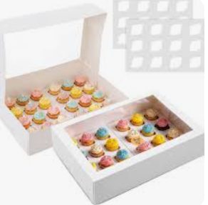 CAJA MINI CUPCAKES 24 X UNID/