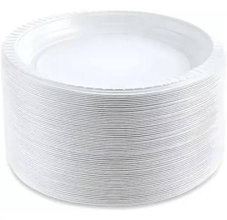 PLATOS PLASTICO GRANDE 50 UND