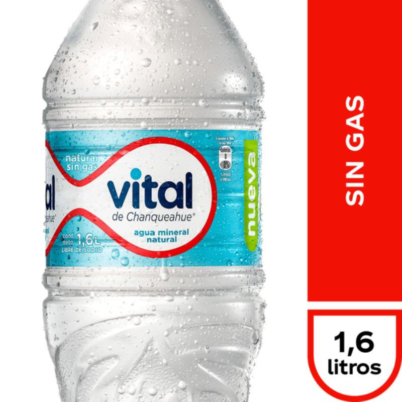 AGUA VITAL CON GAS 500CC