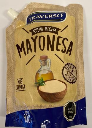 MAYONESA TRAVERSO DOYPACK 900GR