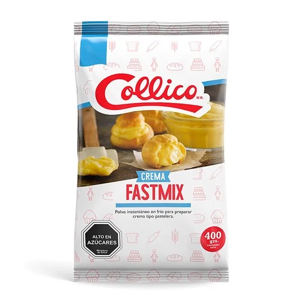 CREMA PASTELERA FASTMIX 400G COLLICO